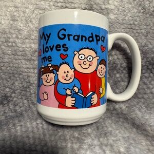 World's best Grandpa Coffee Mug 15 oz Ceramic